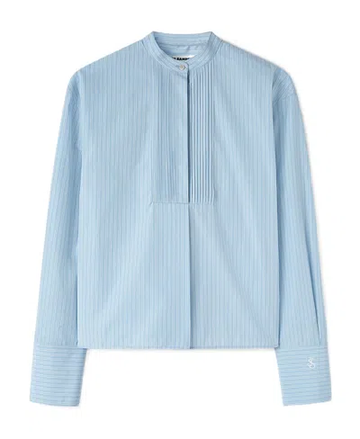 JIL SANDER JIL SANDER THURSDAY STRIPED BUTTONED SHIRT