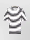 Jil Sander Stripe-print Short-sleeved T-shirt