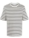 JIL SANDER JIL SANDER STRIPED T-SHIRT