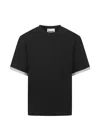 Jil Sander Light Dry Compact T-shirt In Black