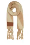 Jil Sander Women Embroidered Mohair Blend Scarf