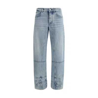 JIL SANDER STRUCTURED JEANS