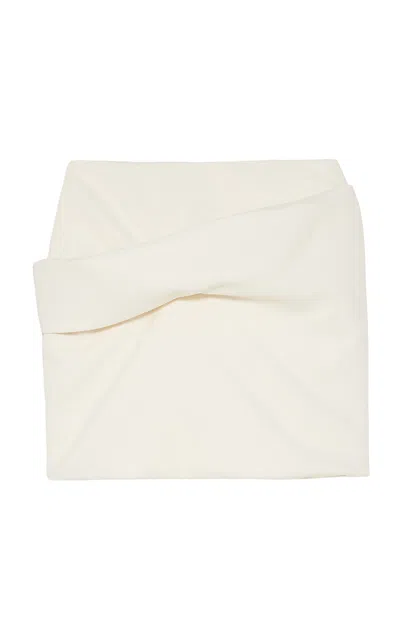 Jil Sander Structured Mini Skirt In Multi