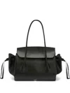Jil Sander Small Voyage Shoulder Bag In Black