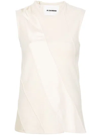 JIL SANDER STRUKTURIERTER JERSEY