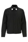 Jil Sander Cotton Shirt With Button Front And Cuff Buttons In Black