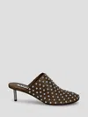 Jil Sander Stud-embellished Mules