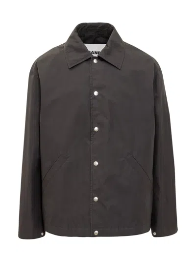 Jil Sander Stylish Blouson Jacket In Black