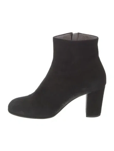 Pre-owned Jil Sander Suede Boots In Black