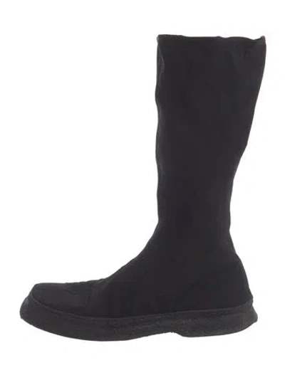 Pre-owned Jil Sander Suede Boots In Black