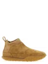 Jil Sander Suede Pull-on Sneaker In Tan