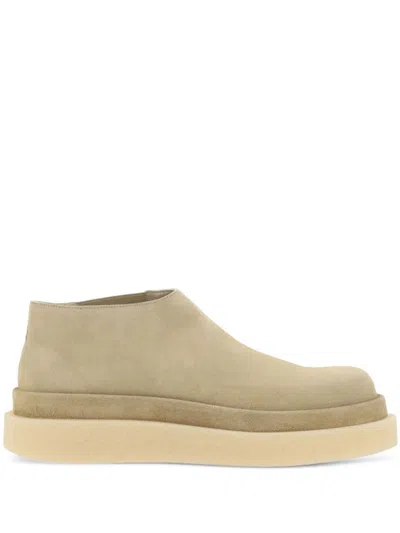 Jil Sander Loafers In Beige