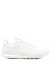 Jil Sander Two-tone Fabric And Suede Sneakers