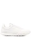 Jil Sander Two-tone Fabric And Suede Sneakers