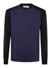 Jil Sander Men's Cn Ls Jumper Sweater In Azul