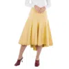 Jil Sander Sunbeam Pleated High-waist Skirt