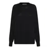 Jil Sander Brushed-finish Jumper In Black