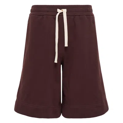 Jil Sander Sustainable Cotton Shorts In Multi