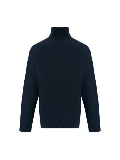 Jil Sander Sweater In Blue