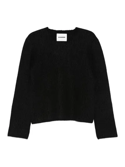 Jil Sander Sweater In Black