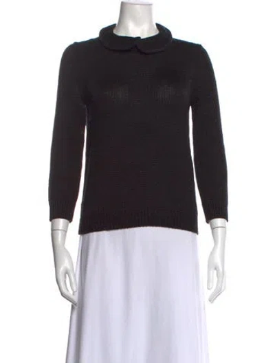 Pre-owned Jil Sander Sweater In Black/metallic