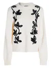 Jil Sander Embroidered Wool Jumper