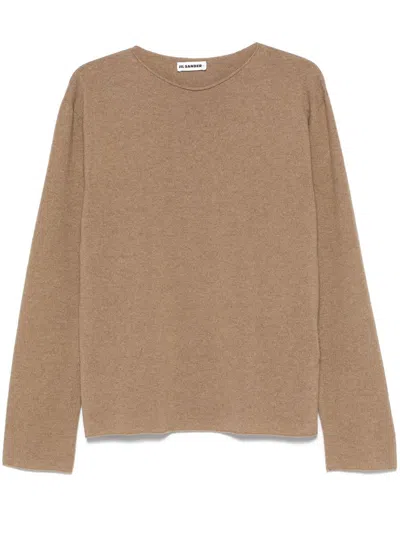 Jil Sander Sweater Clothing In Beige