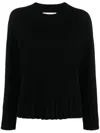 Jil Sander Woman Sweater Black Size 6 Cashmere In Black