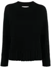 Jil Sander Woman Sweater Black Size 6 Cashmere In Black