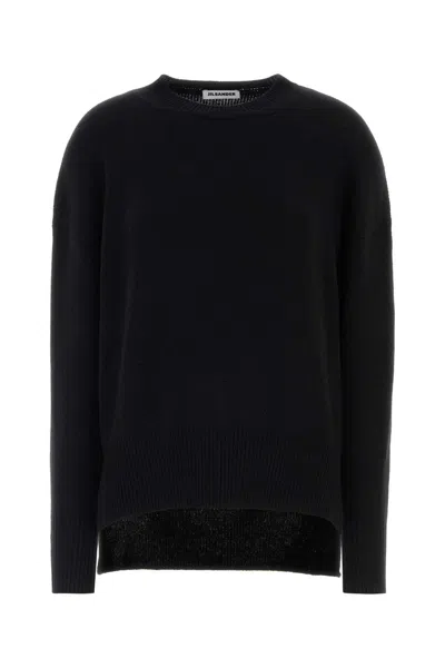 Jil Sander Sweater Cn Ls In Black