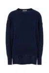 Jil Sander Oversized Sweater In Blue