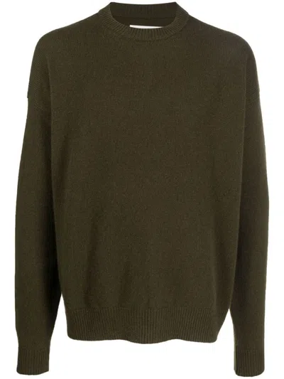 Jil Sander Sweater Cn Ls Clothing In Green