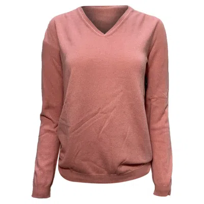 Jil Sander Sweater In Pink Cashmere