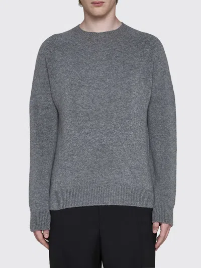 JIL SANDER SWEATER JIL SANDER MEN COLOR GREY,F73785020