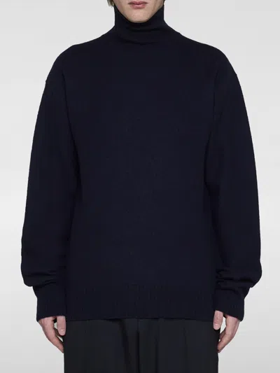 JIL SANDER SWEATER JIL SANDER MEN COLOR NAVY,F73803045