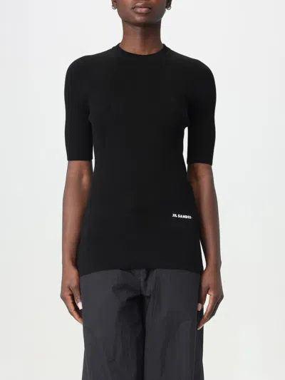 JIL SANDER SWEATER JIL SANDER WOMAN COLOR BLACK,F44469002