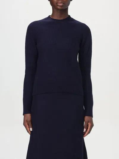 Jil Sander Woman Sweater Navy Blue Size 2 Wool