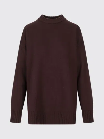 JIL SANDER SWEATER JIL SANDER WOMAN COLOR BROWN,H43135032
