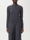 JIL SANDER SWEATER JIL SANDER WOMAN COLOR GREY,F77892020