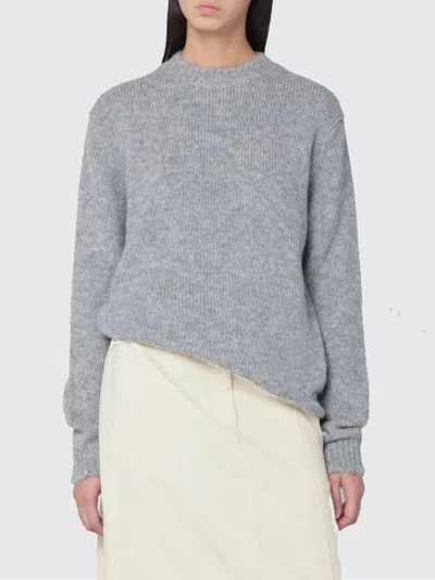 JIL SANDER SWEATER JIL SANDER WOMAN COLOR GREY,H36742020