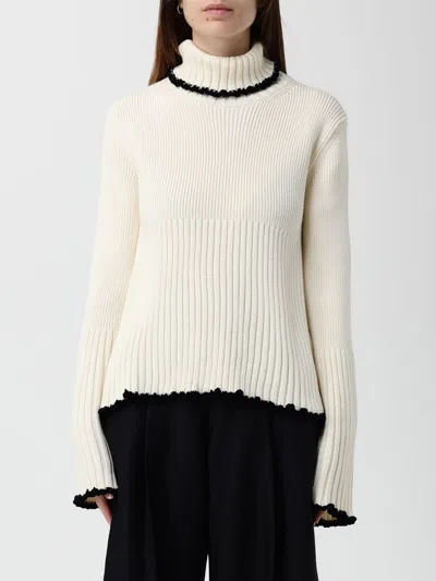 Jil Sander Sweater  Woman Color Grey In White