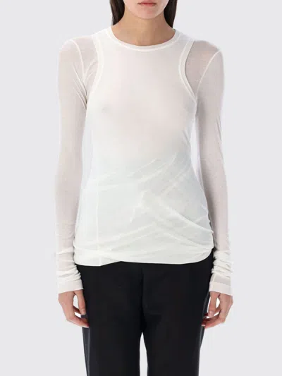 JIL SANDER T-SHIRT JIL SANDER WOMAN COLOR WHITE,G51038001