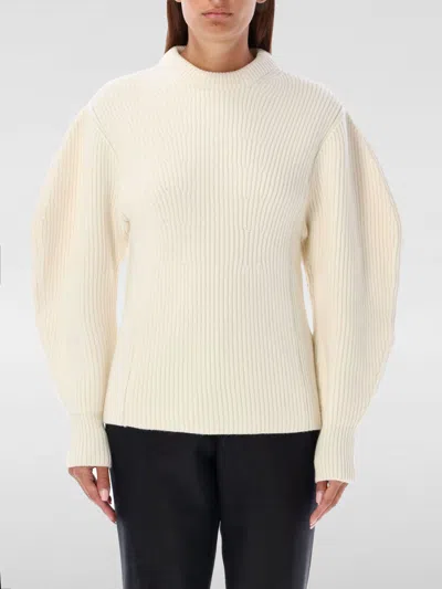 JIL SANDER SWEATER JIL SANDER WOMAN COLOR WHITE,F95911001