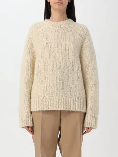 Jil Sander Sweater  Woman Color White In Weiss