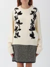 Jil Sander Embroidered Wool Jumper In Multi