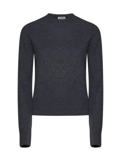 Jil Sander Sweater In Medium Grey