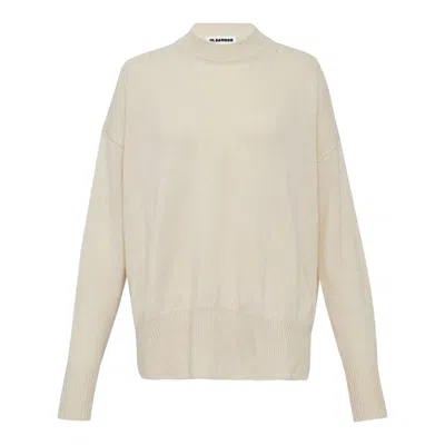 Jil Sander Sweater In Neutral