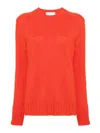 Jil Sander Sweater In Red