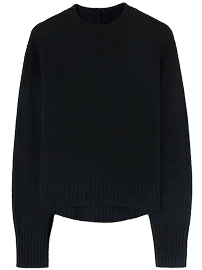 Jil Sander Sweater Rn Ls Clothing In Black