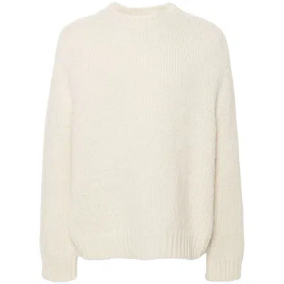 Jil Sander Sweater In White